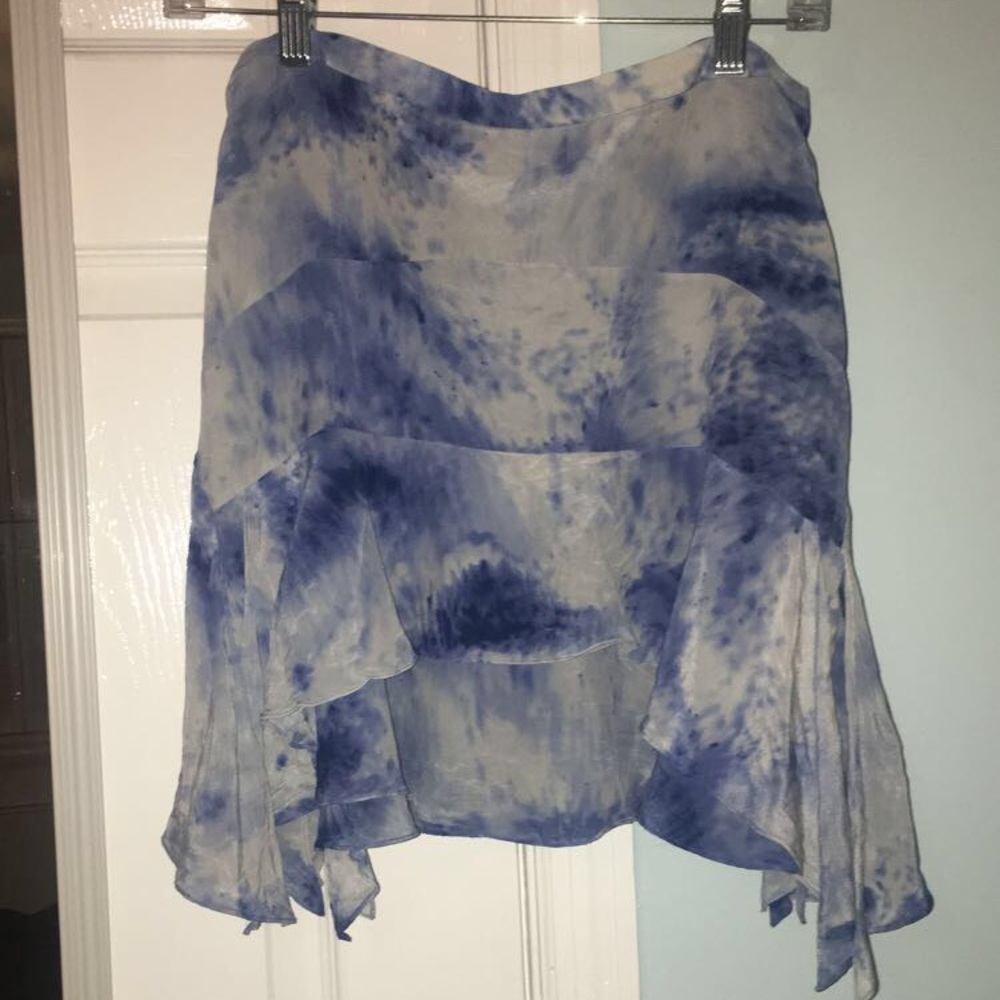 Rebecca Taylor blue skirt